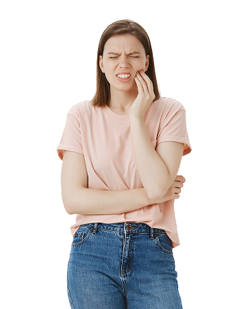 Toothache Woman